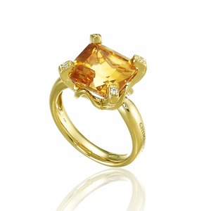 Anello Chimento oro bicolore e diamanti 1A01017B12140