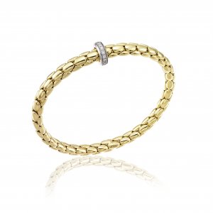 Bicolor gold and diamond Chimento bracelet 1B00957B12180