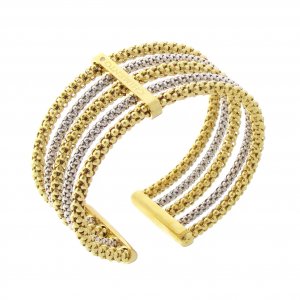 Bicolor gold and diamond Chimento bracelet 1B06556B12180