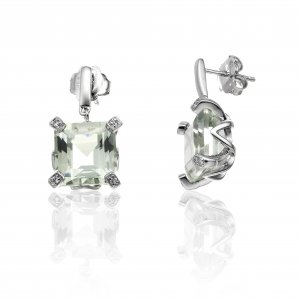 Chimento Earrings White Gold and Diamonds 1O01017B35000