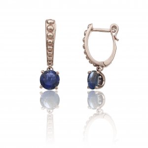 Chimento gold and iolite earrings 1O01616W4600P