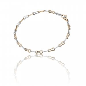 Bracciale Chimento oro bicolore e diamanti 1B05316ZB7180