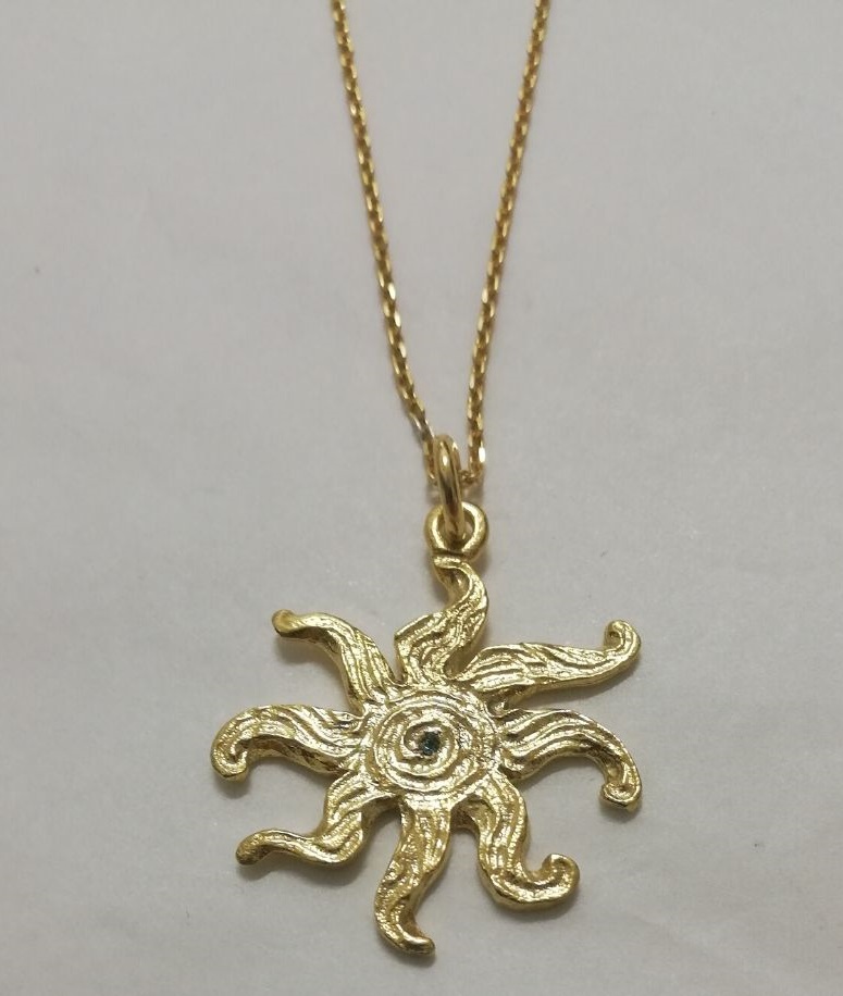 Collana con pendente Linea Sicilia