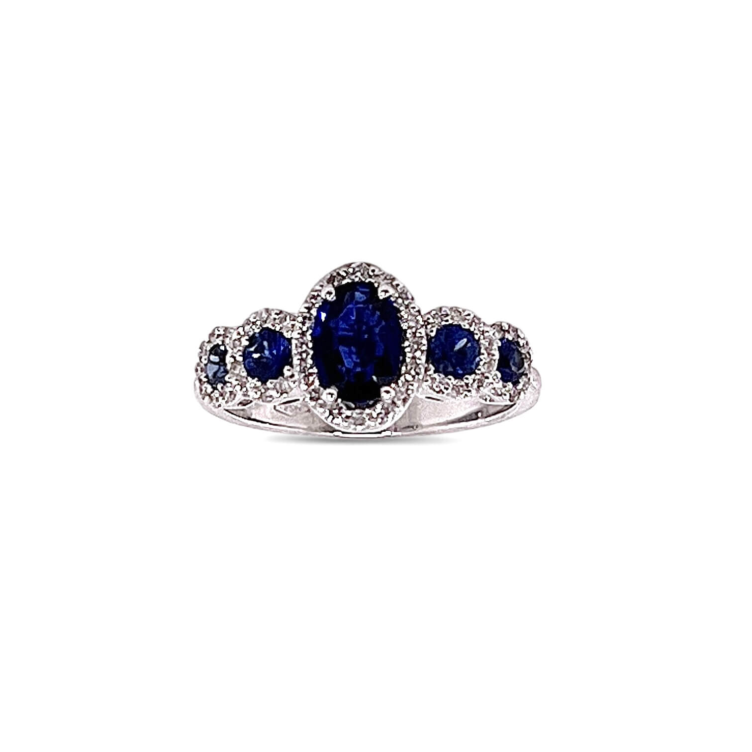 Veretta ring with sapphires and diamonds ART. AN1714