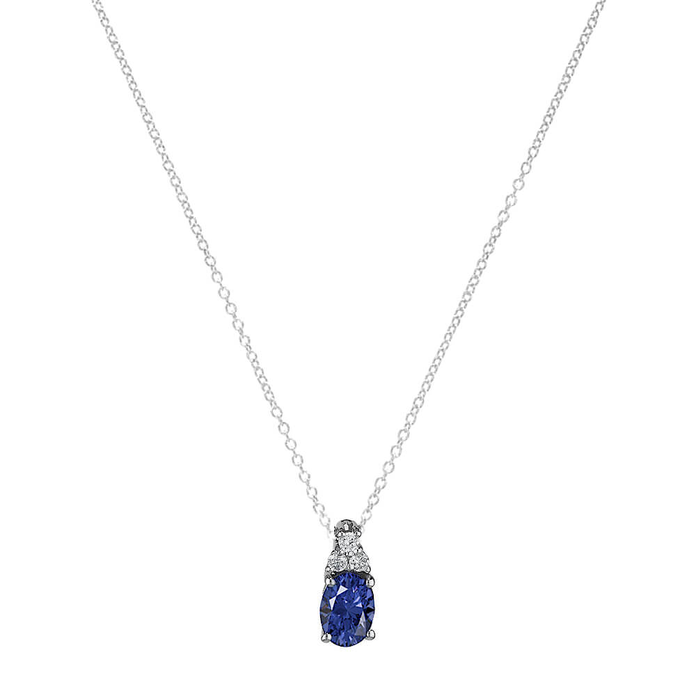 Sapphire and diamond pendant Art.CD335