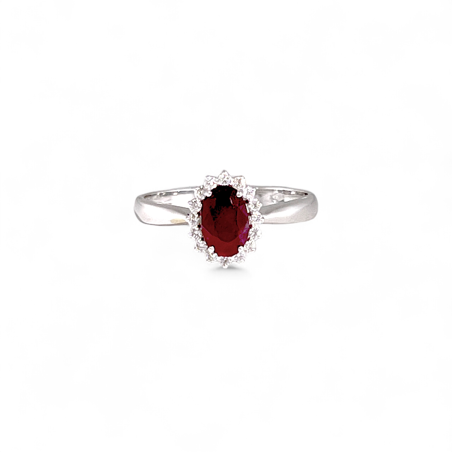 RUBY RING AND GOLD DIAMONDS 750% ART. AN1658