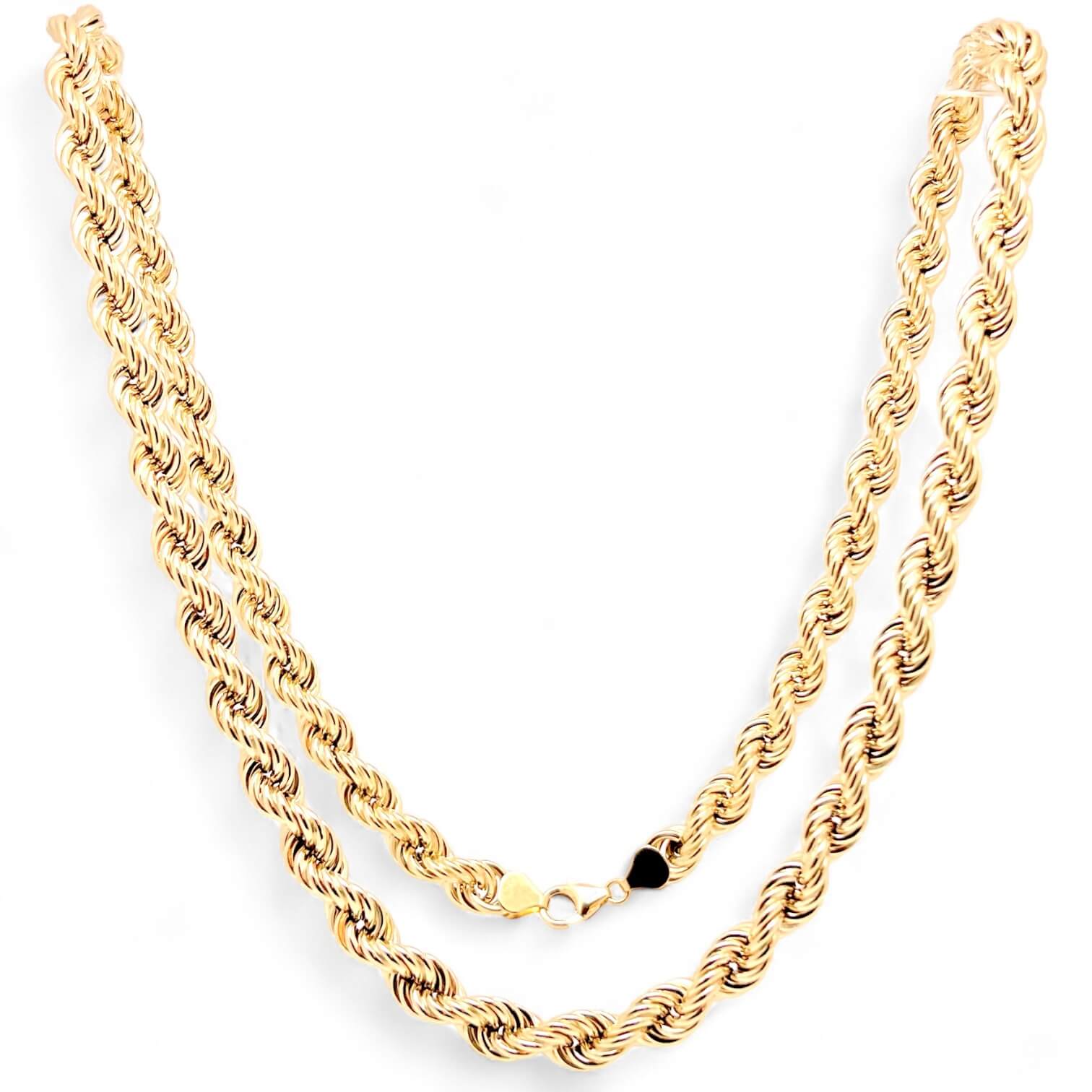 Yellow gold torchon necklace 750% cm 60 Art.CORDA3