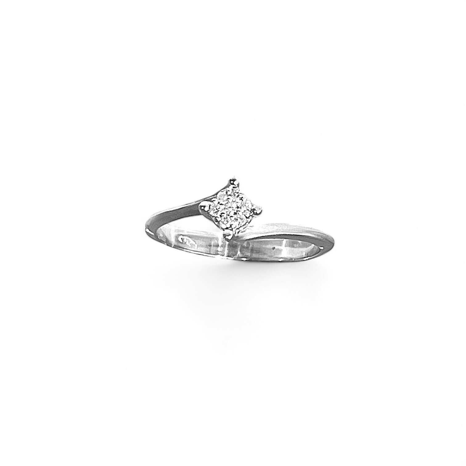 Gold and Diamond CUPID Solitaire Ring Art.AN1263