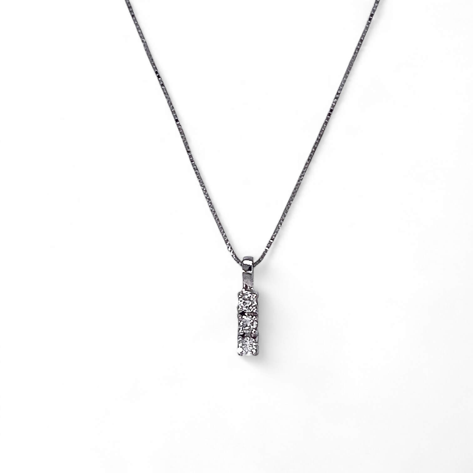 White Gold and DREAM Diamonds Trilogy Pendant Art.GR074