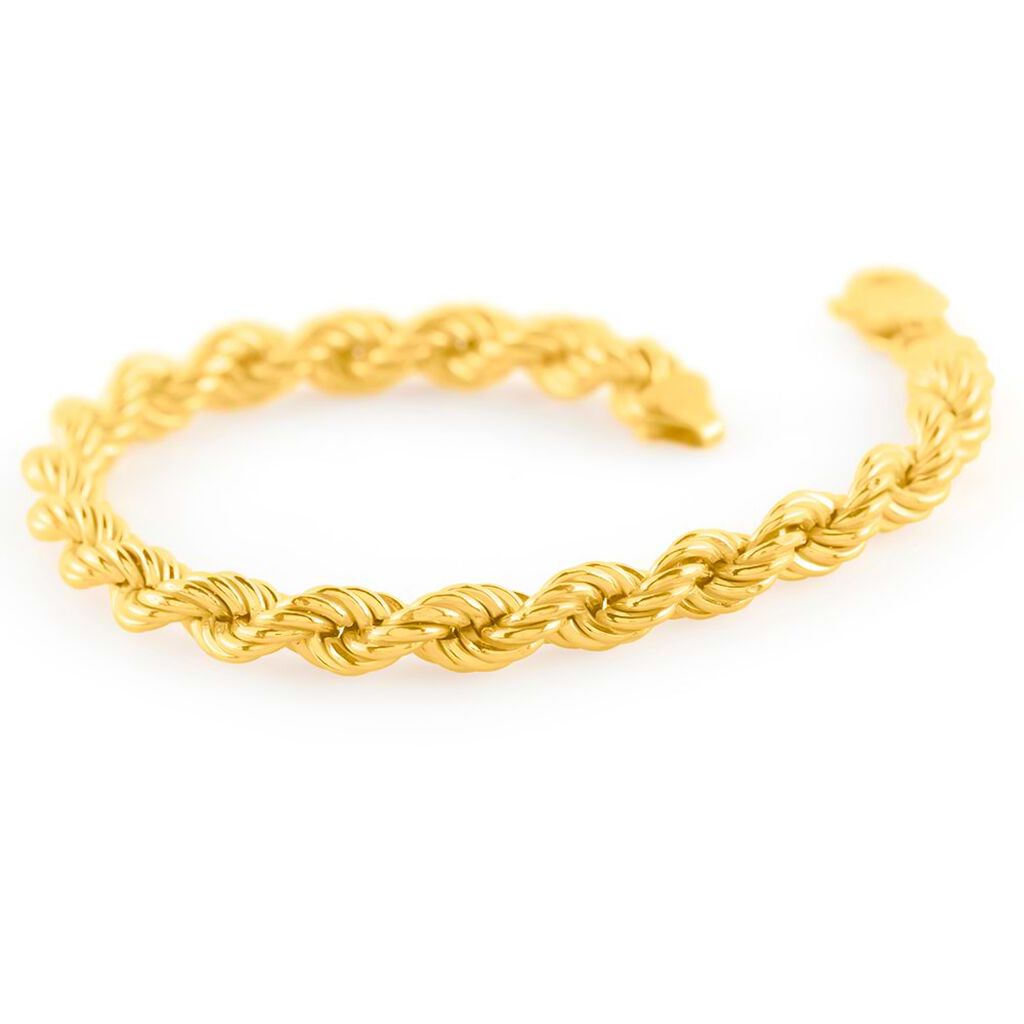 Bracciale torchon oro giallo  Art. CORDA10