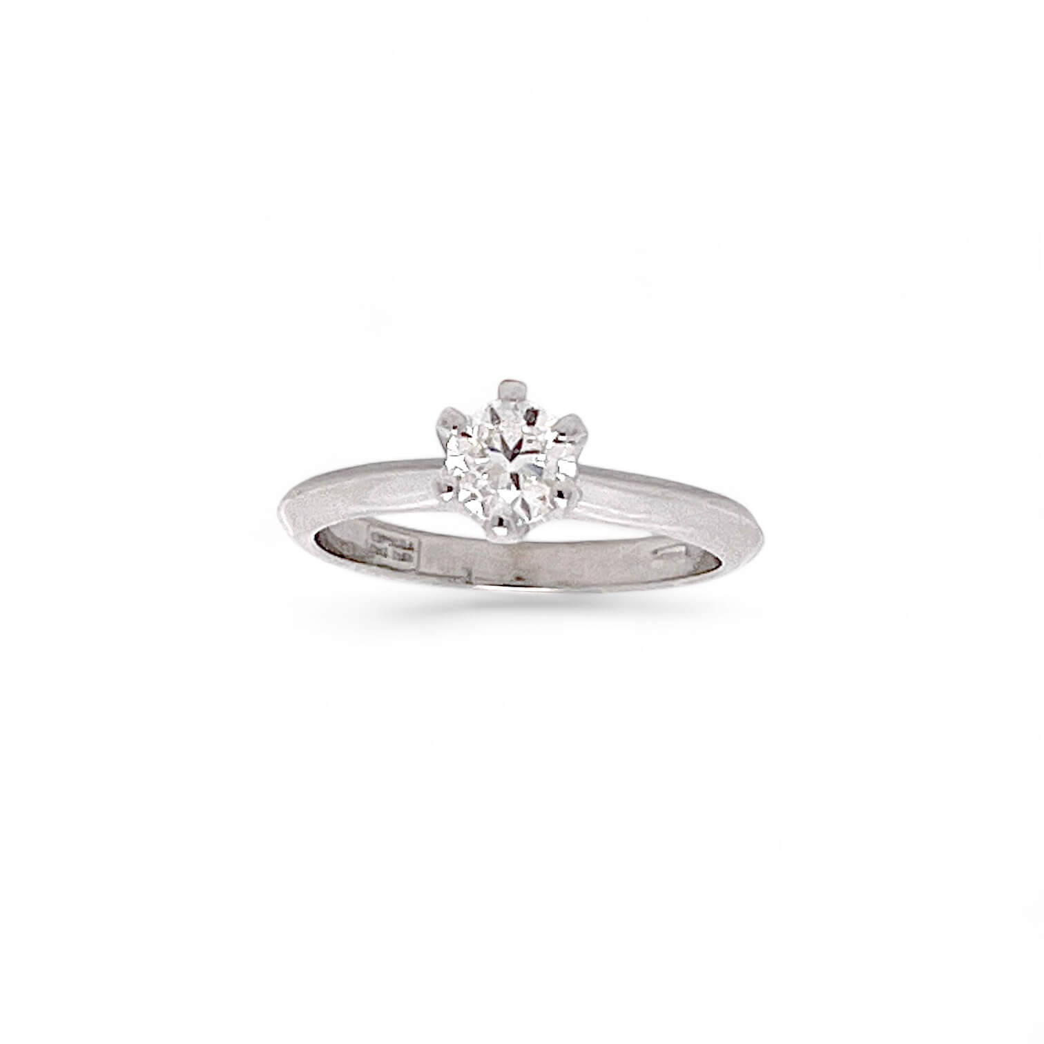 Certified diamond solitaire ring from America GIGLIO art. GIGLIO10