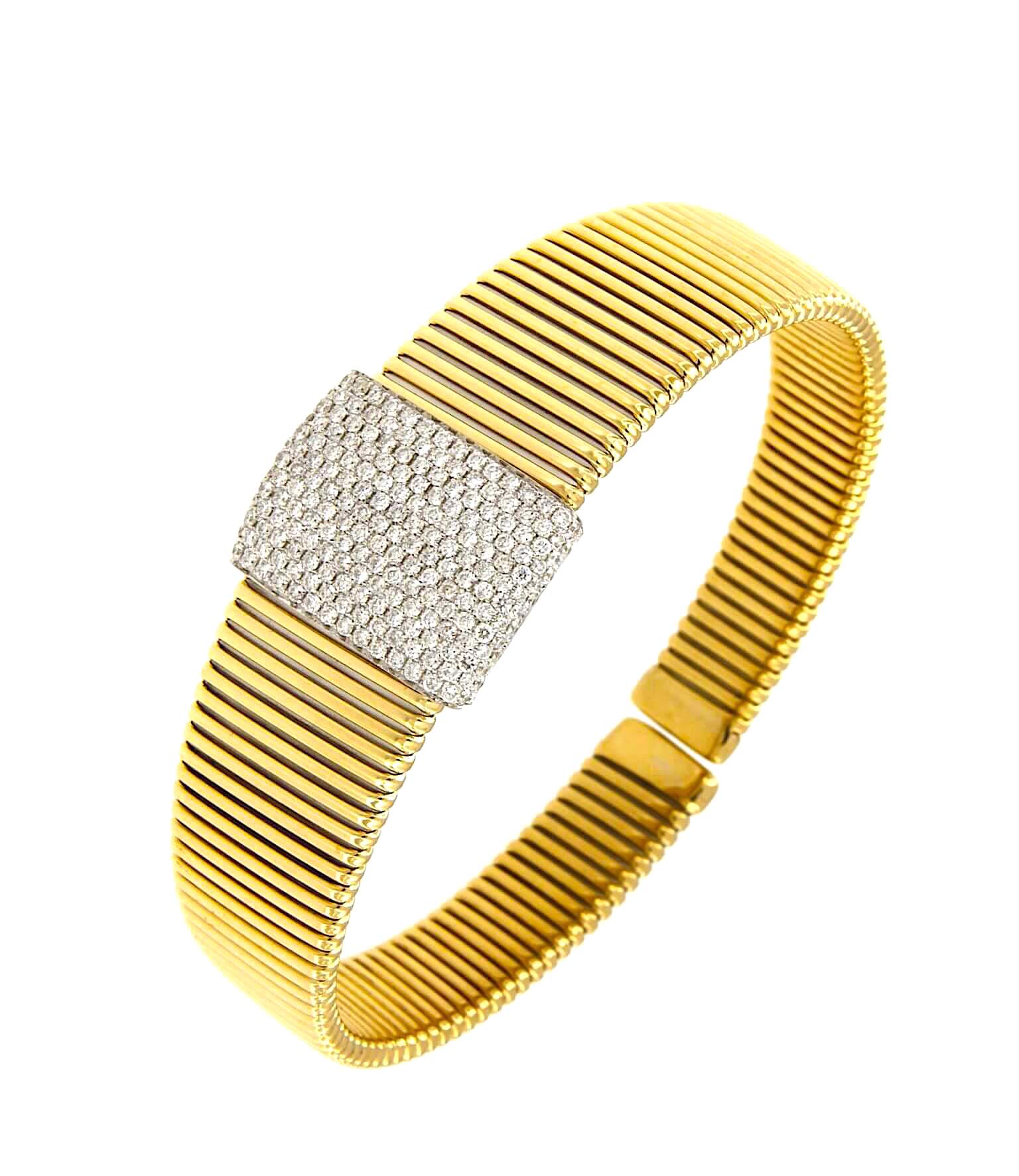 Bracciale oro e Diamanti TUBO GAS Art. 5809