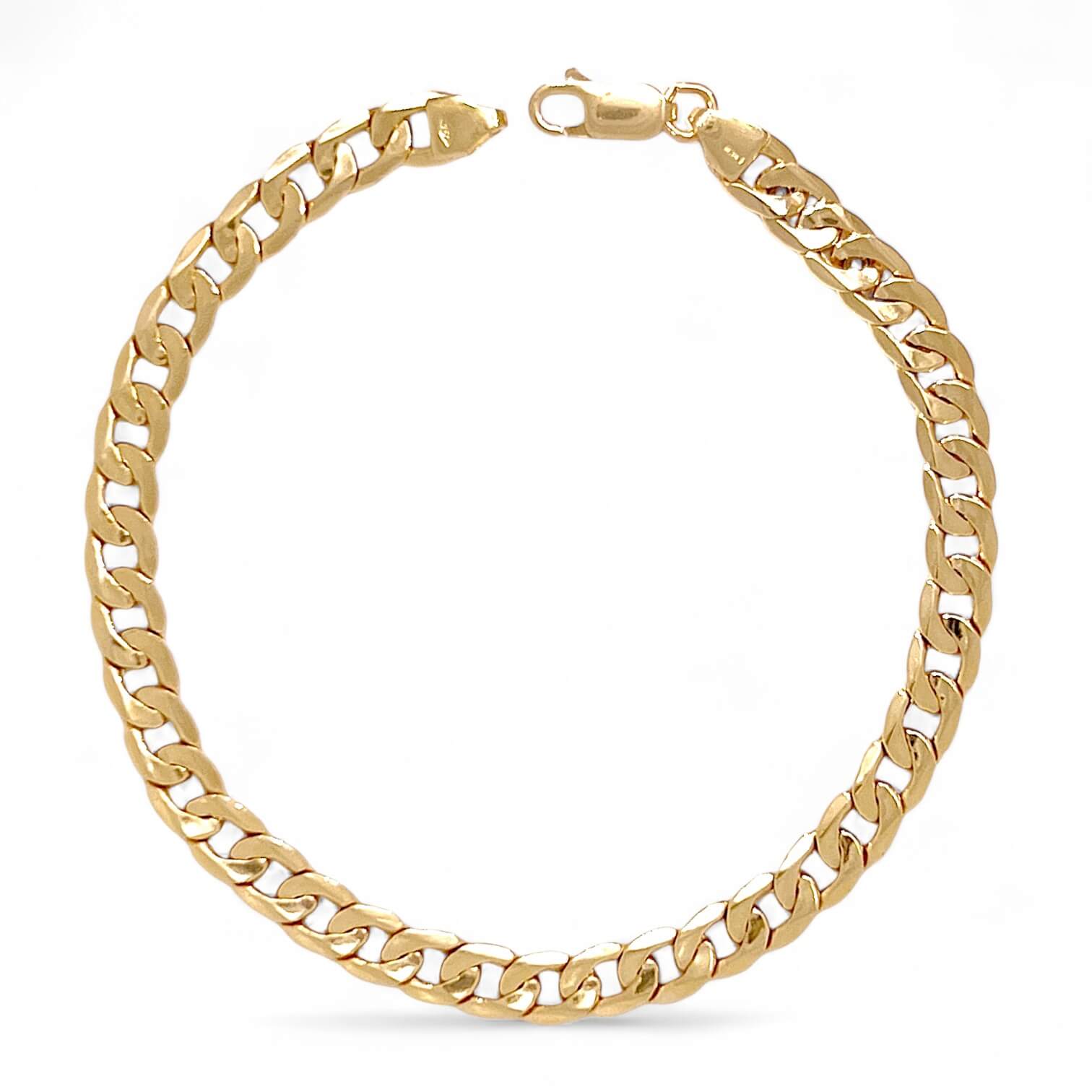 Bracciale a catena in oro giallo art. BRCAT127