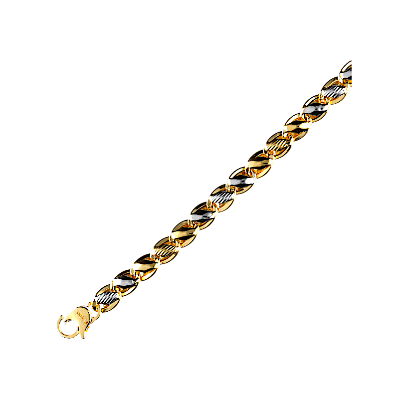 BRACCIALE UOMO IN ORO 18KT ART. UPM010