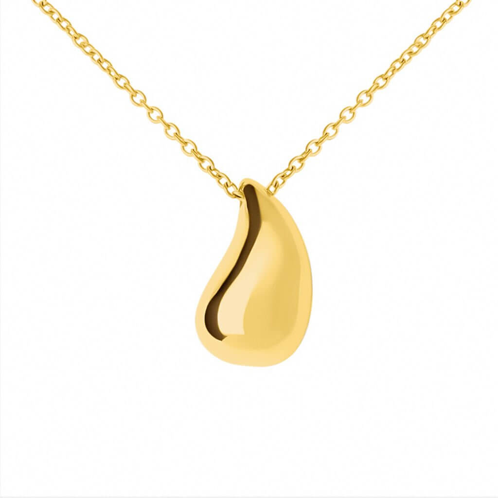 GIROCOLLO CON PENDENTE GOCCIA IN ORO 18KT ART.  GOCCIA6