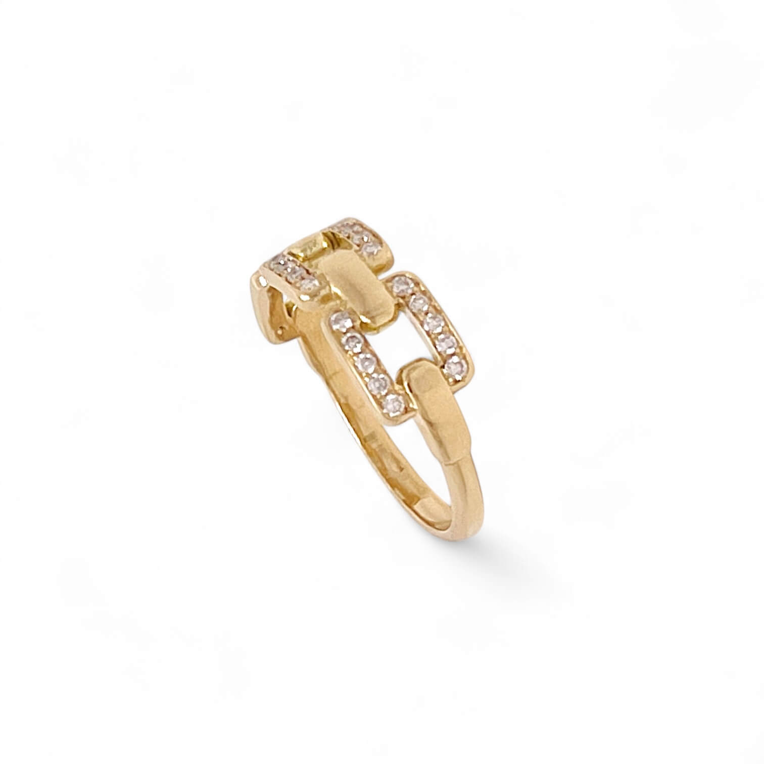 Anello Fibbie oro 18 kt e Diamanti art. 7761/B-66