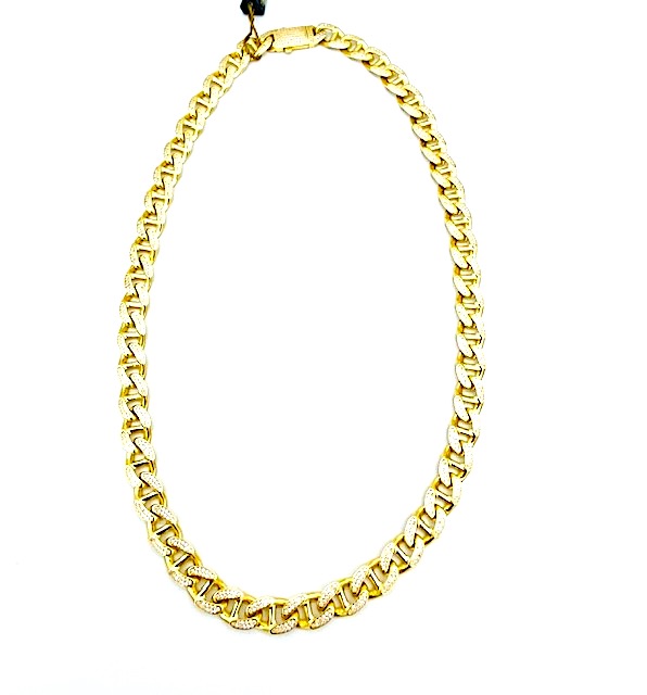 Collana maglia marina oro giallo 750% art. MM1