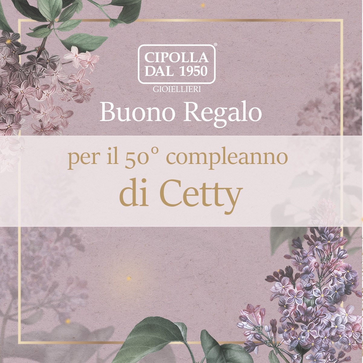 50° Compleanno Cetty