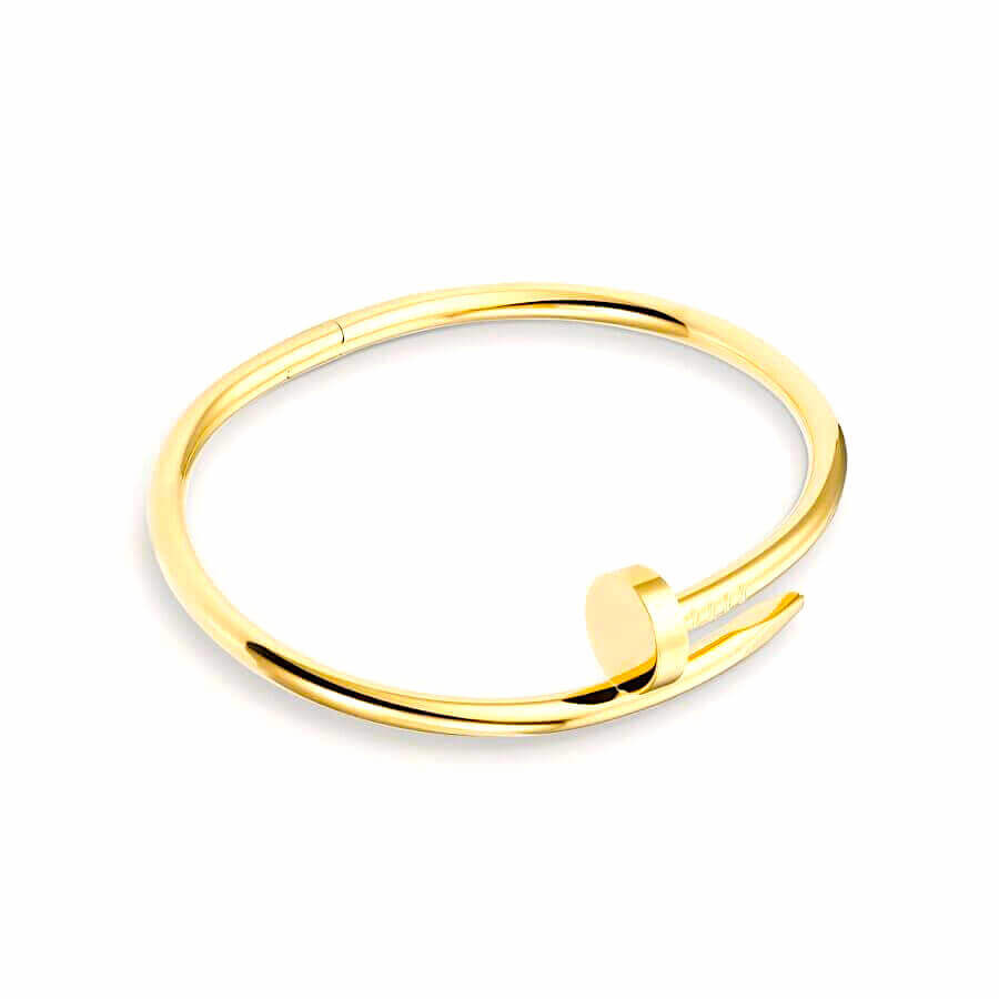 Nail bracelet in yellow gold 750% Art.BRCHP1